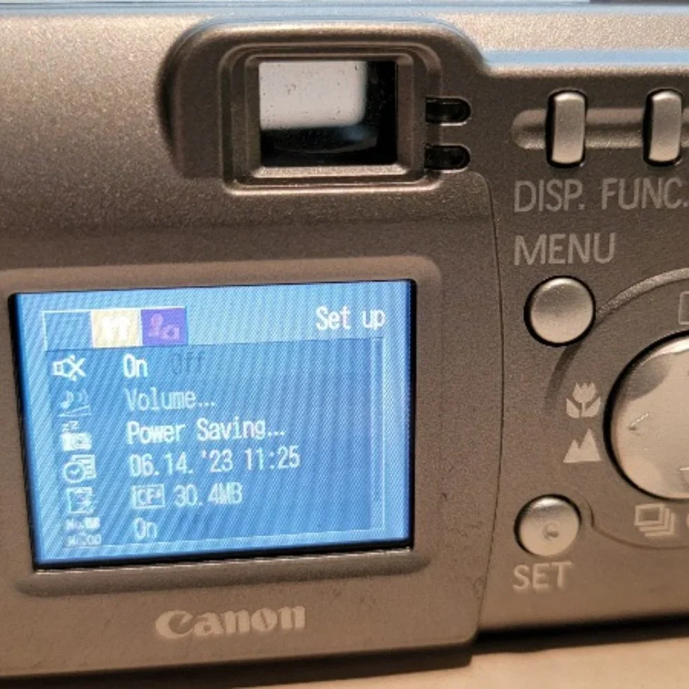 Canon PowerShot A310 3.2MP Compact Digital Camera Silver